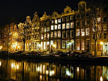 Amsterdam by night